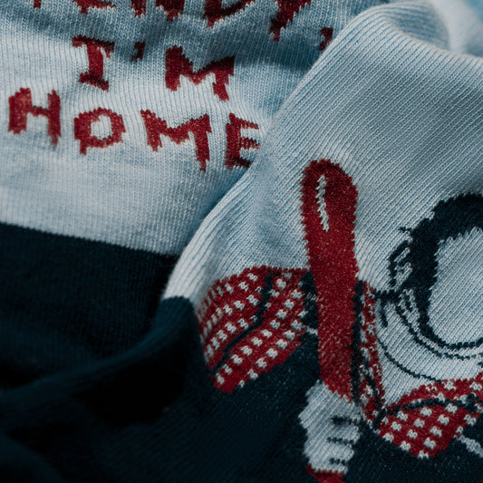 The Shining - Wendy I'm Home Socks - By Jimmy Lion