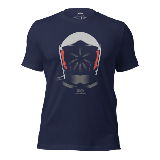 2001: A Space Odyssey - Bowman Helmet - Black T-Shirt