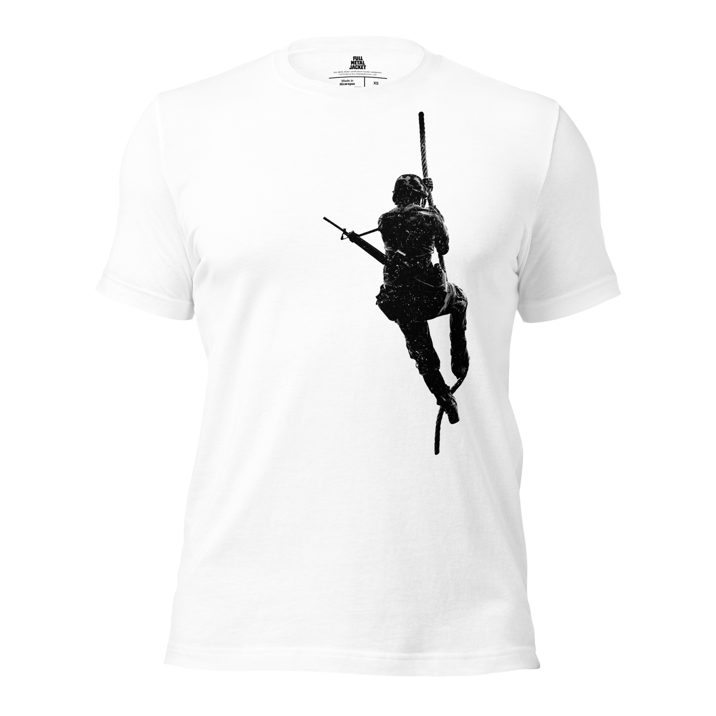 Full Metal Jacket - Abseiling Marine - White T-Shirt
