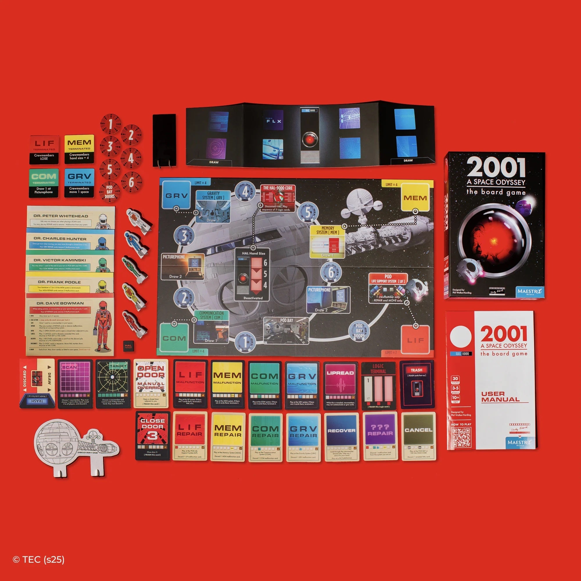 2001: A Space Odyssey | The Board Game – Stanley Kubrick Store