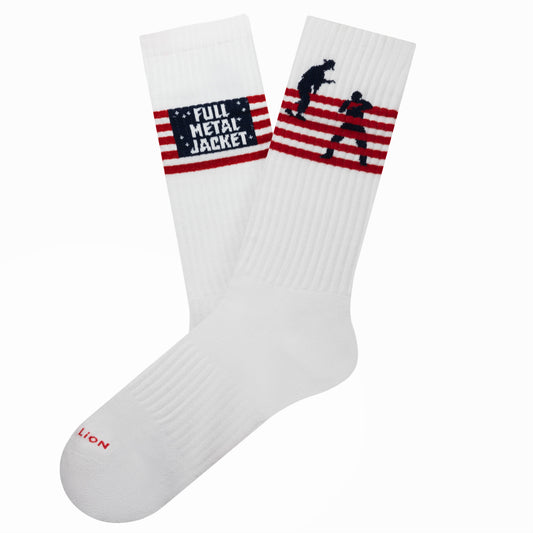 Full Metal Jacket - Flag Socks - By Jimmy Lion