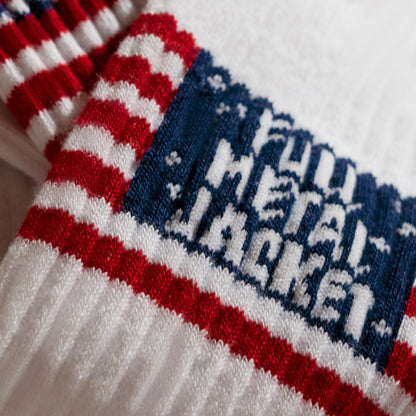 Full Metal Jacket - Flag Socks - By Jimmy Lion