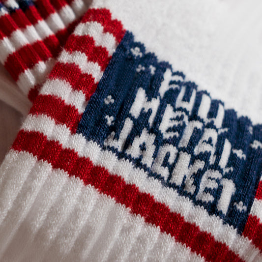 Full Metal Jacket - Flag Socks - By Jimmy Lion
