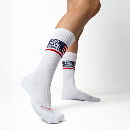 Full Metal Jacket - Flag Socks - By Jimmy Lion