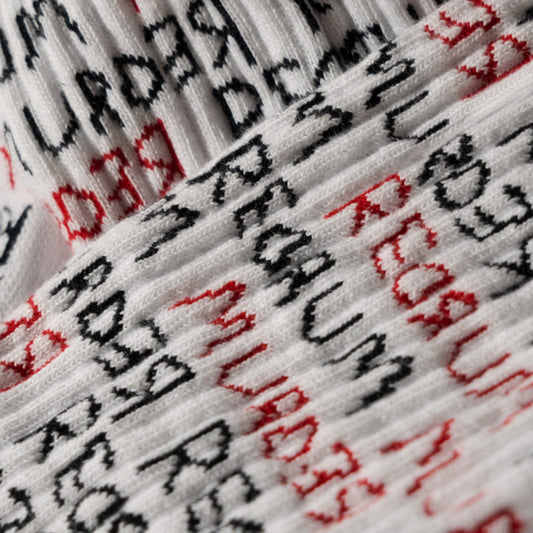 The Shining - REDRUM Athletic Socks - By Jimmy Lion
