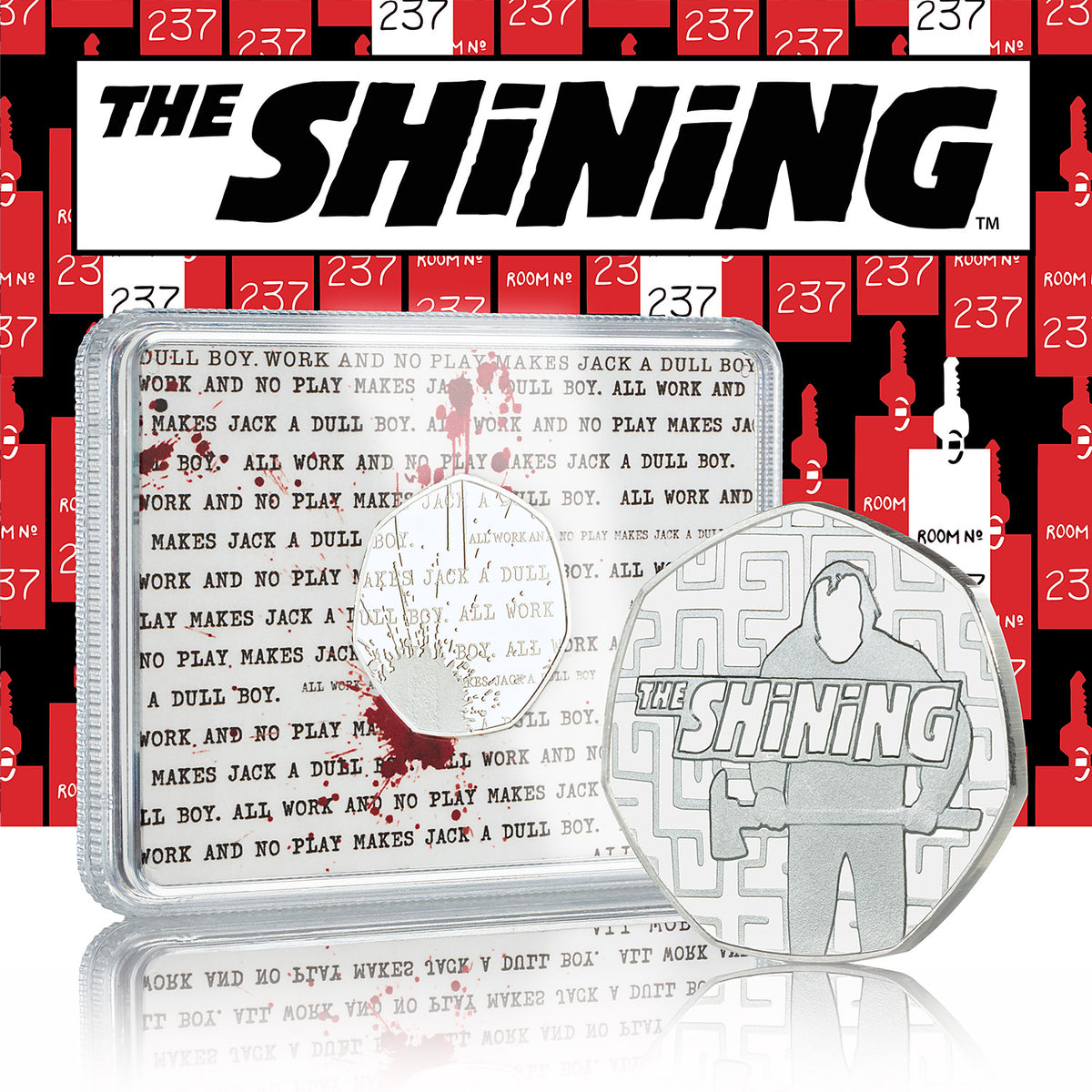 The Shining Official Commemorative Coin in Case - Silver