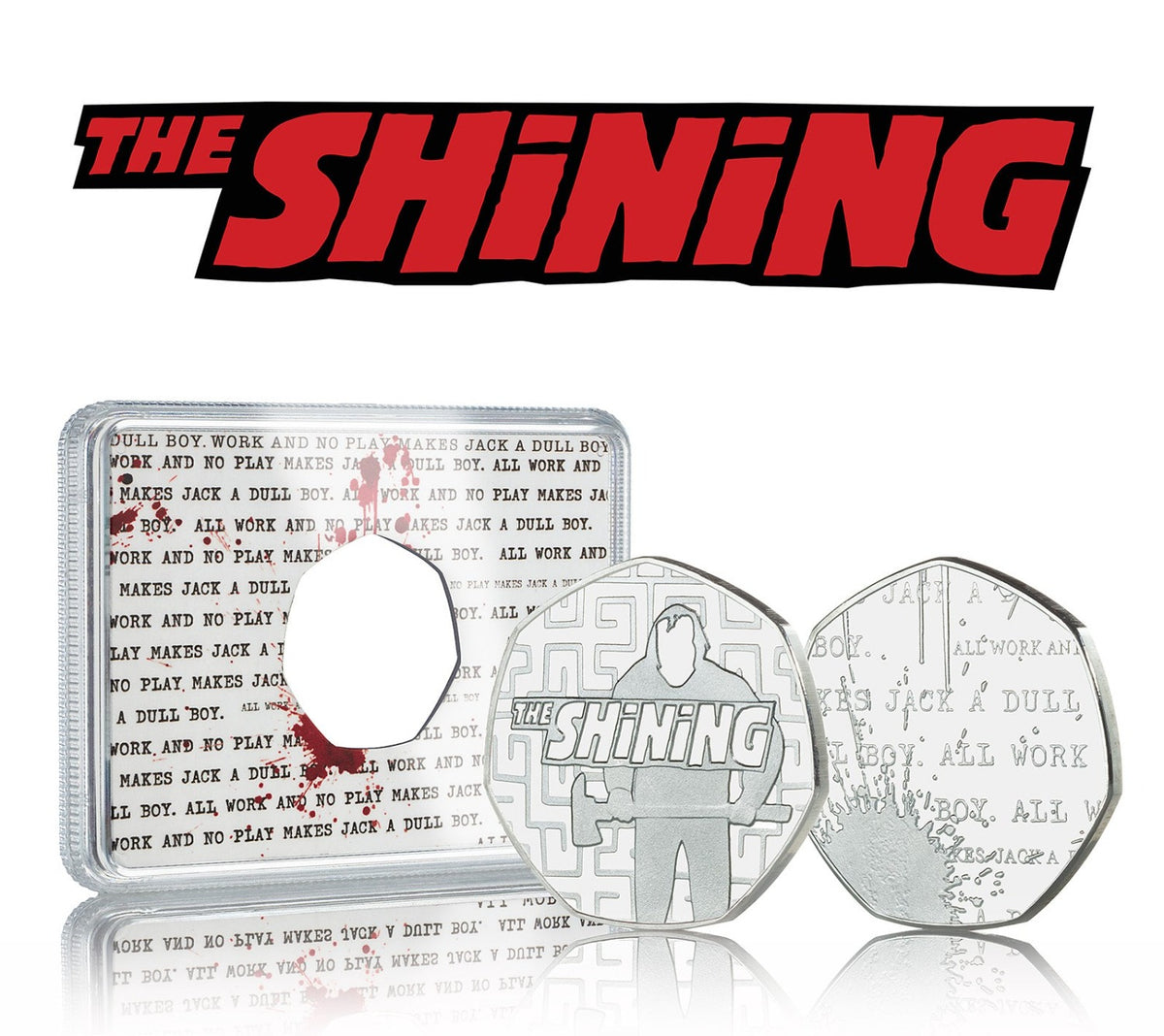 The Shining Official Commemorative Coin in Case - Silver