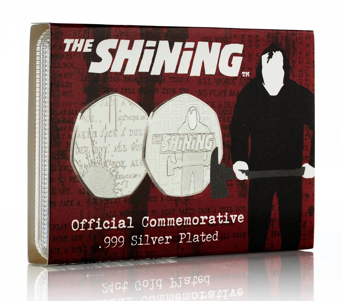 The Shining Official Commemorative Coin in Case - Silver