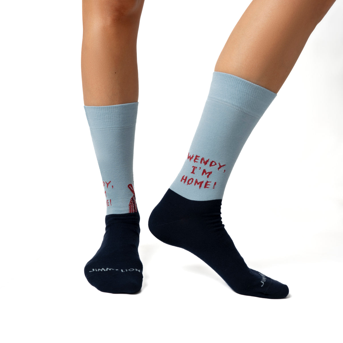 The Shining - Wendy I&#39;m Home Socks - By Jimmy Lion