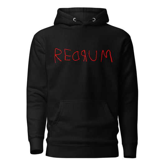 The Shining - REDRUM - Black Hooded Sweatshirt