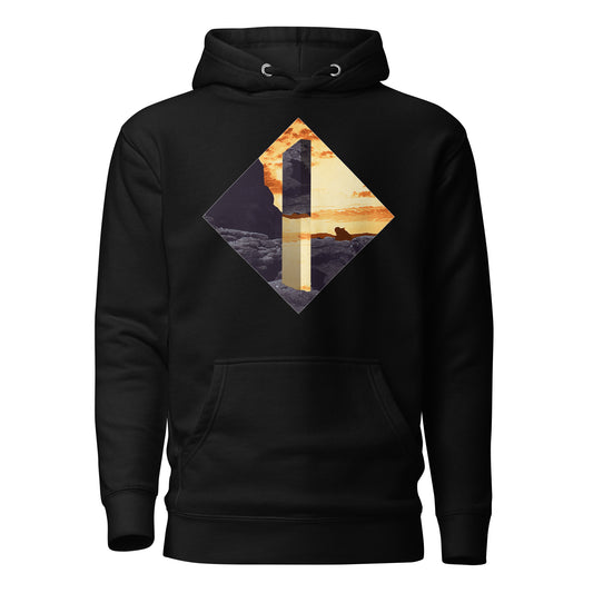 2001: A Space Odyssey - Monolith - Black Hooded Sweatshirt