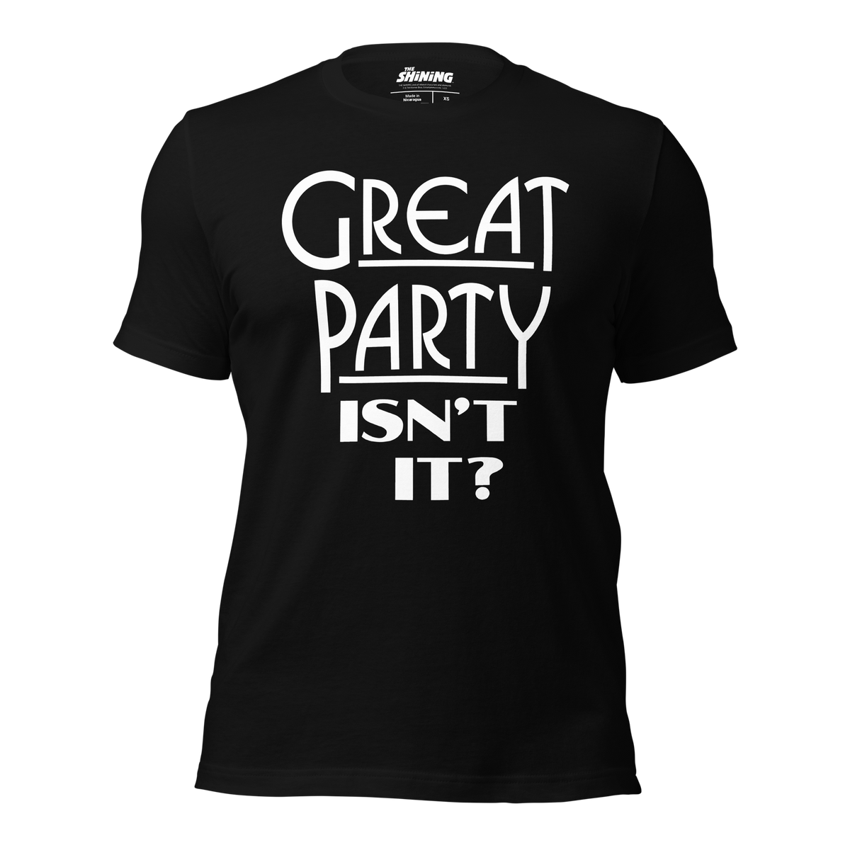 The Shining - Great Party - Black T-Shirt