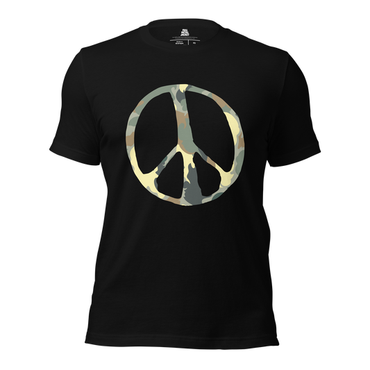 Full Metal Jacket - Green Camo Peace Sign - T-Shirt (2 colours)