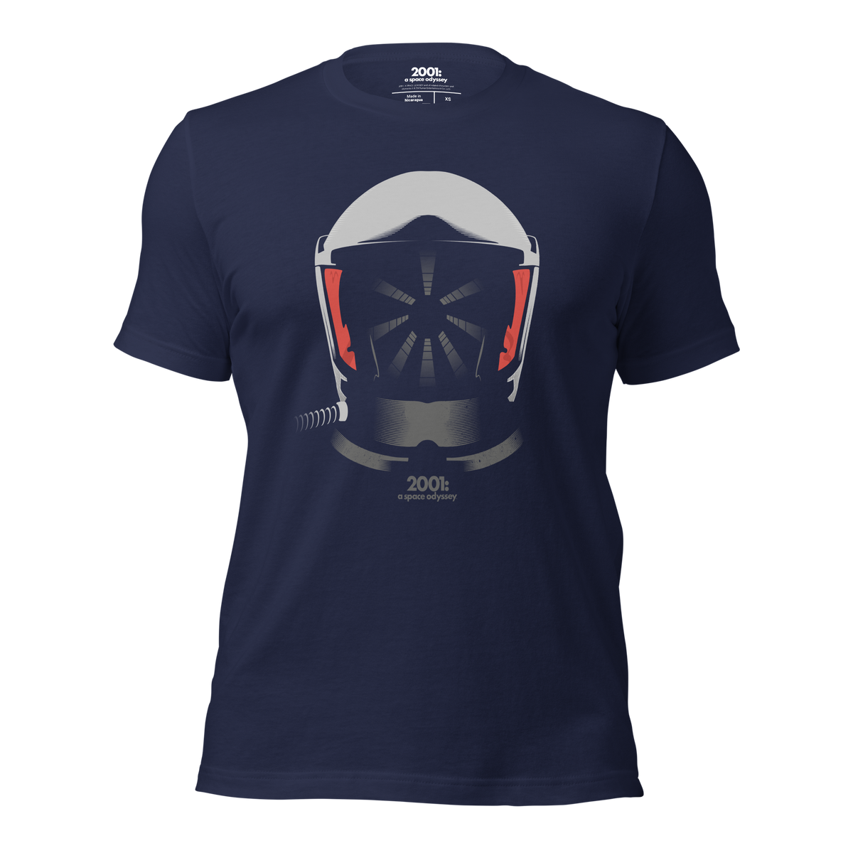 2001: A Space Odyssey - Bowman Helmet - Black T-Shirt