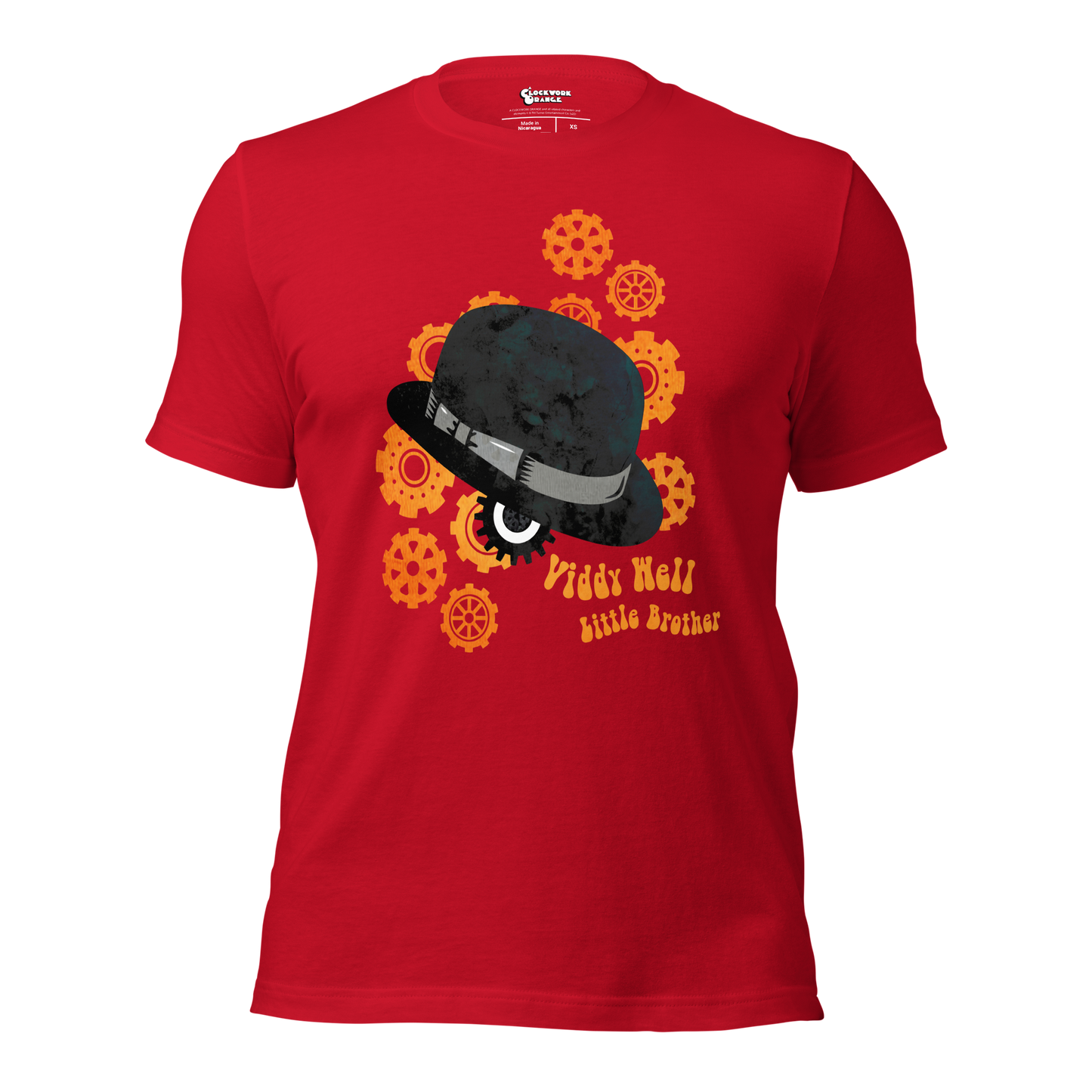 A Clockwork Orange - Viddy Well Bowler Hat & Eye - T-Shirt (2 colours)