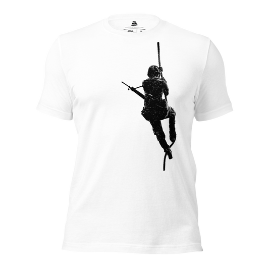 Full Metal Jacket - Abseiling Marine - White T-Shirt
