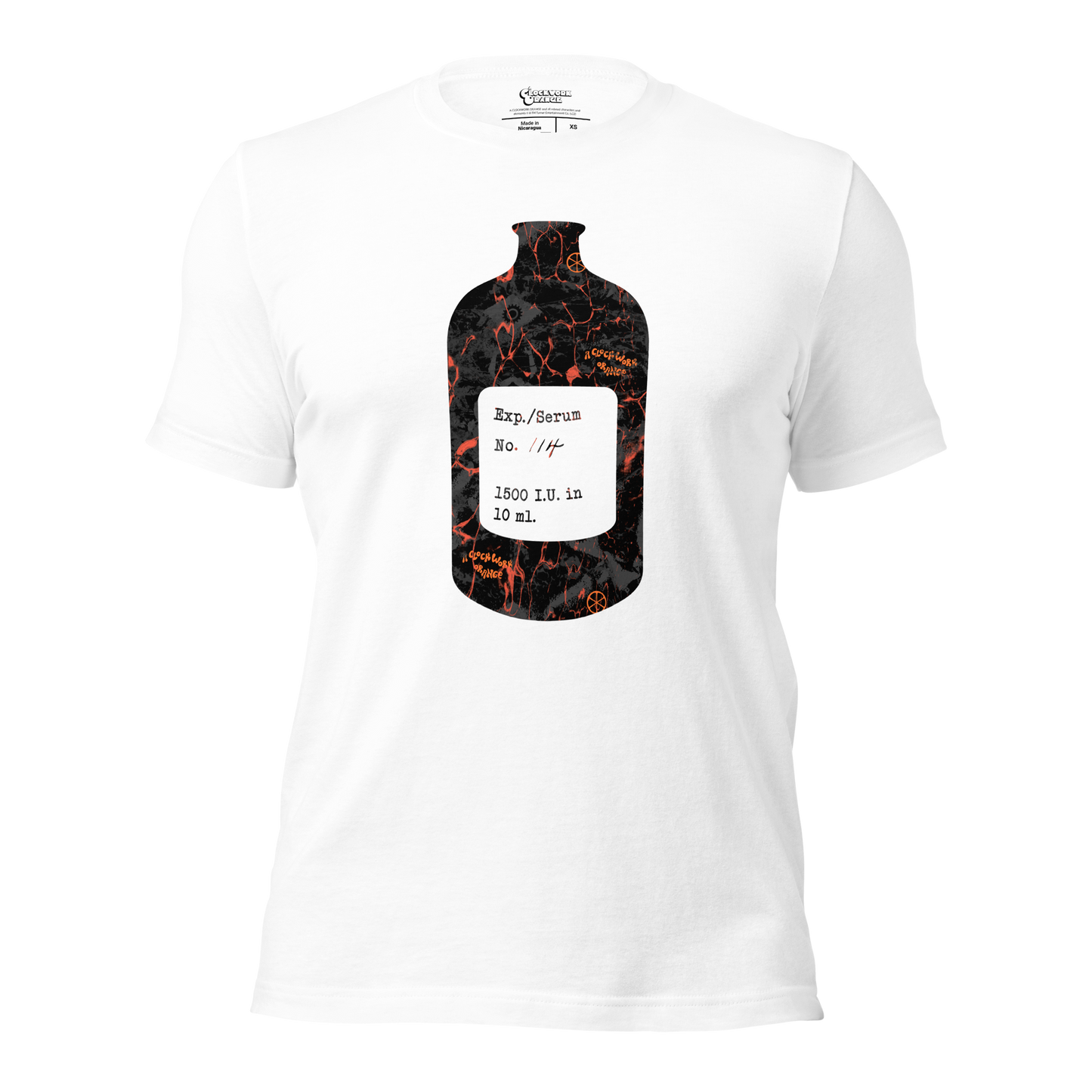 A Clockwork Orange - Serum 114 Bottle - White T-Shirt